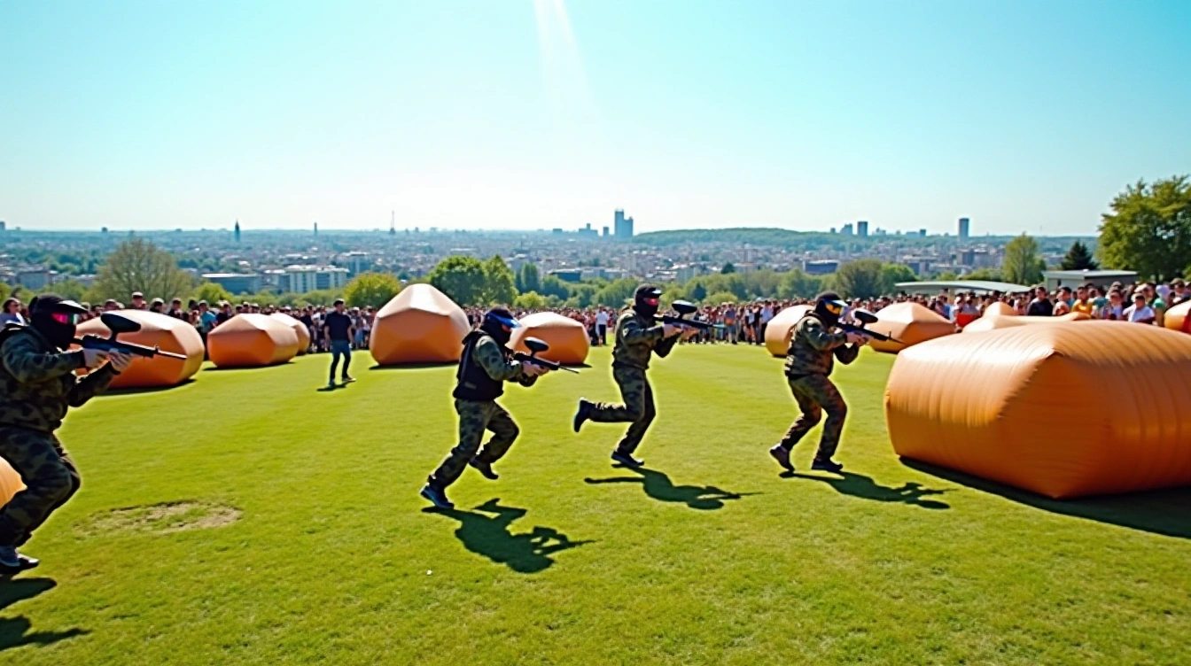 Organisation d’événements autour du paintball à Bruxelles